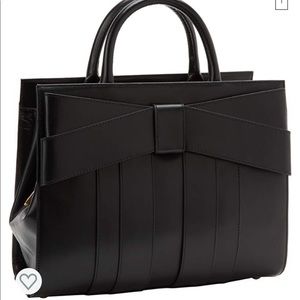 Z spoke by Zac Posen Shirley bow handbag in black